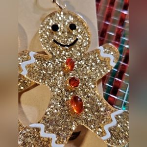 Gingerbread Men. Acrylic, lightweight and cute as can be.